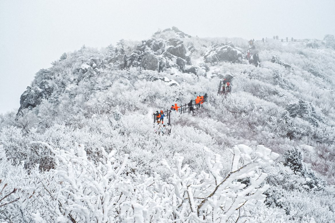 เที่ยวเกาหลีหน้าหนาว - Muju Deogyusan National Park