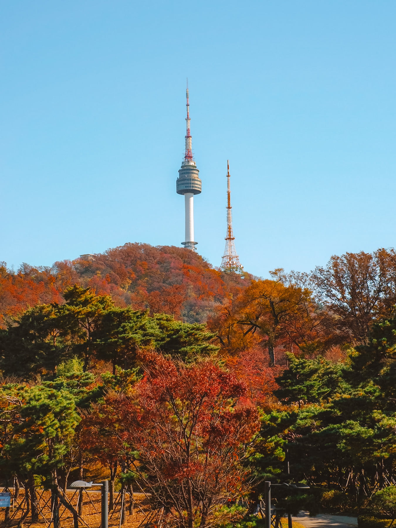 Capturing the Beauty of Autumn in Seoul: Exploring Namsan Baekbeom ...