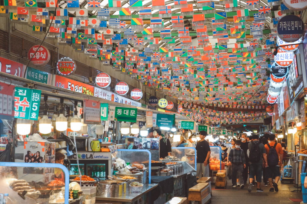 Food In Gwangjang Market + How Much To Spend & Recommended Stalls